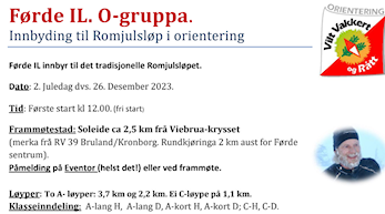 Romjulsløp 2. juledag